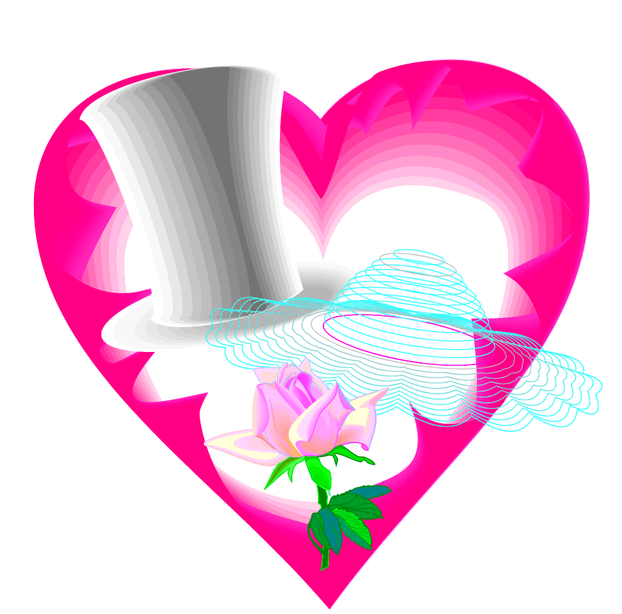 pink-love-heart-hats-flower.gif